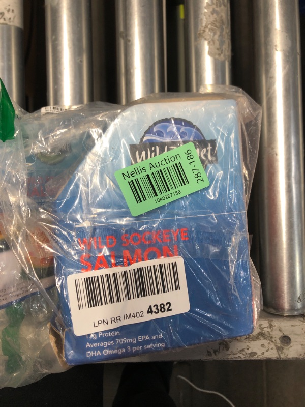 Photo 1 of (non-refundable)Wild Planet Wild Sockeye Salmon, Skinless & Boneless, Pouch, 3 Ounce, 12 Count