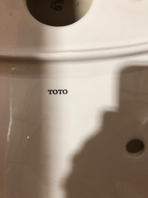 Photo 1 of ** BOX 1 OF 3**
TOTO Drake Elongated TORNADO FLUSH Toilet Bowl, WASHLET+ Ready, Cotton White - C776CEGT40#01