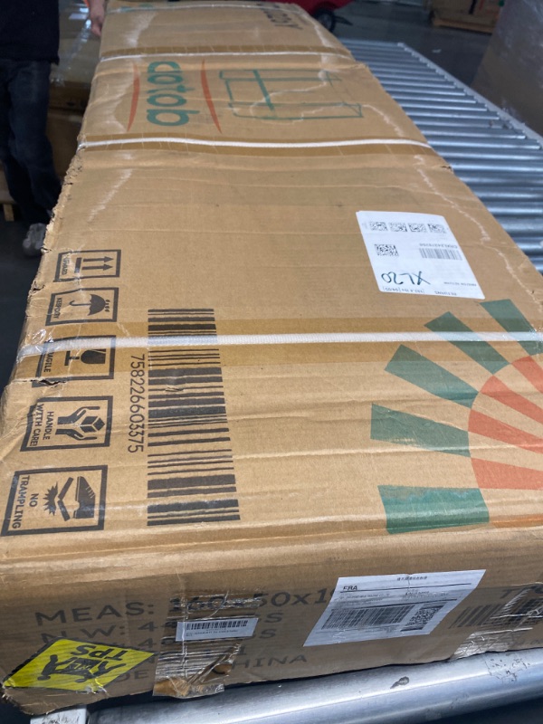 Photo 1 of ***FACTORY SEALED*** OTOB 10 FT Trampoline Safety Enclosure Net Combo Bounce Jump for Kids Outdoor with Spring Pad Waterproof Jump Mat & Ladder Black