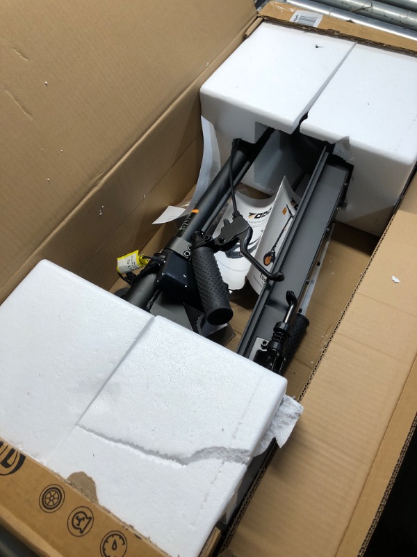 Photo 1 of (Used)(sold for parts) Electric Kick Scooter,3 Adjustable Height & Speed,350W Motor,8.5'' Solid Tires,Max 15 Mph Speed,Foldable Electric Scooter 
