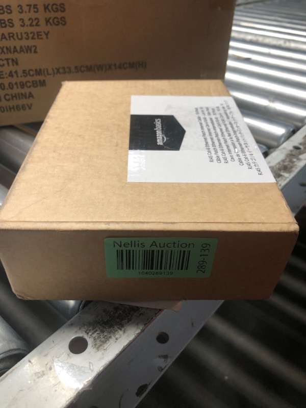 Photo 1 of Amazon Basics RJ45 Cat 6 Ethernet Patch Cable, 1Gpbs Transfer Speed, Gold-Plated Connectors, 3 Foot - 10-Pack, Black, L6LLA010-CS-R