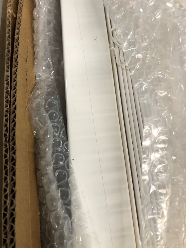 Photo 1 of (cut on item)
LazBlinds 2-inch Cordless Faux Wood Blinds with Royal Valance, Room Darkening Horizontal Window Blinds, Inside Mount Blinds for Windows - Fit for Window 58.625'' W x 48'' H - White