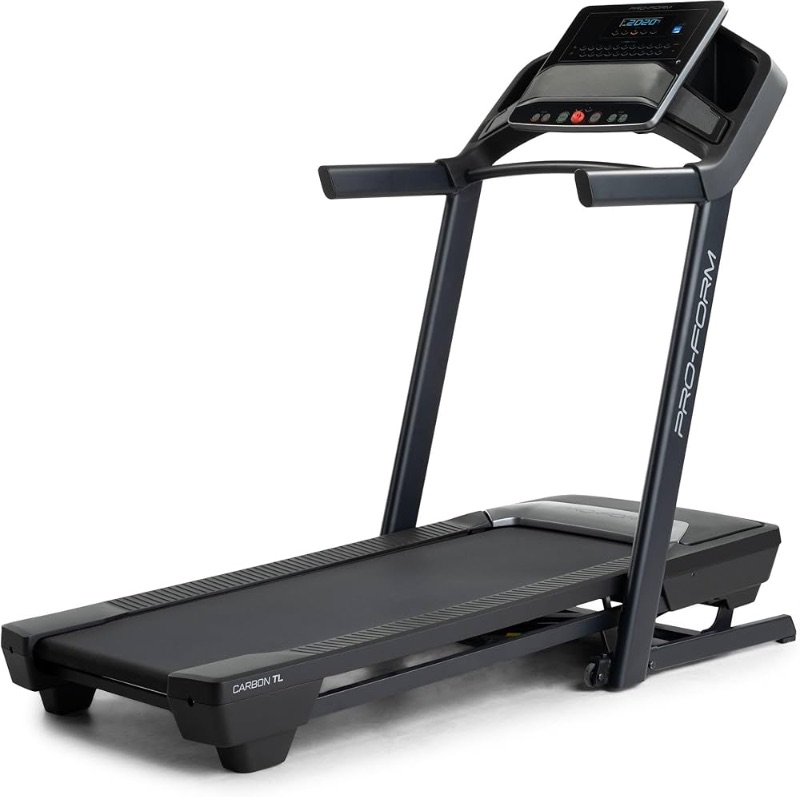 Photo 1 of *** TRUCK OR TRAILER PICK UP ONLY*** ProForm Carbon TL; Treadmill for Walking and Running with 5” Display, Built-in Tablet Holder and SpaceSaver Design
