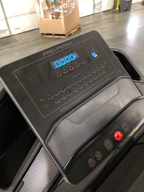 Photo 1 of *** TRUCK OR TRAILER PICK UP ONLY*** ProForm Carbon TL; Treadmill for Walking and Running with 5” Display, Built-in Tablet Holder and SpaceSaver Design