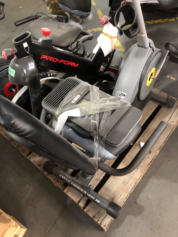 Photo 1 of *** TRUCK OR TRAILER PICK UP ONLY***MISSING POWER CORD, CAN'T TEST ITEM*** ProForm 400 Ri Recumbent Bike
