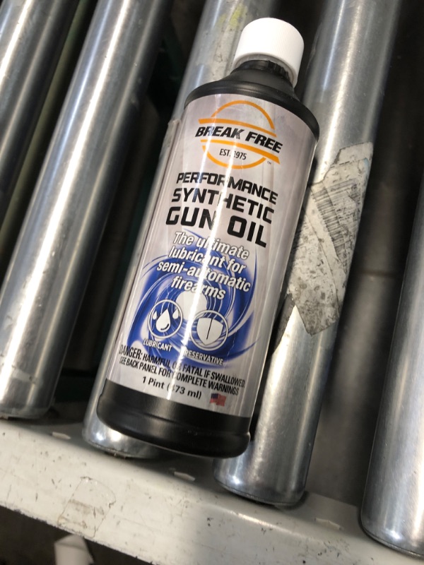 Photo 1 of Break Free LP Lubricant and Preservative Performance Synthetic Gun Oil, Spray Bottle, 1 Pint
