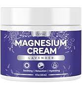 Photo 1 of ***NON REFUNDABLE***
Dersie Magnesium Cream for Sleep & Leg Cramps: Soothing Magnesium Lotion with Lavender, Grape & Camellia Seed Oil - Hydrating & Calming for Men, Women and Kids (4 fl oz)
