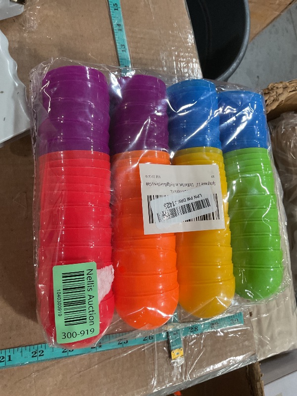Photo 1 of ***(MISSING GOLD EGG)***
SpringFlower 3.5” Unfilled Easter Eggs, 36 pcs Colorful Egg Plus 1 Golden Egg, Empty Plastic Eggs Fillable with Candy, Treats, Presents for Toy Basket,Easter Decorations, Toy Egg Basket,Boys & Girls