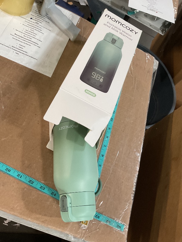 Photo 1 of ***(MISSING CHARGER)***
Momcozy Portable Milk Warmer for Travel – Dual Heating Modes for Breast Milk & Water, Portable Bottle Warmer with Fast Heating & Long Battery Life, 17 Ounces Large Capacity to Meet Your All-Day Needs