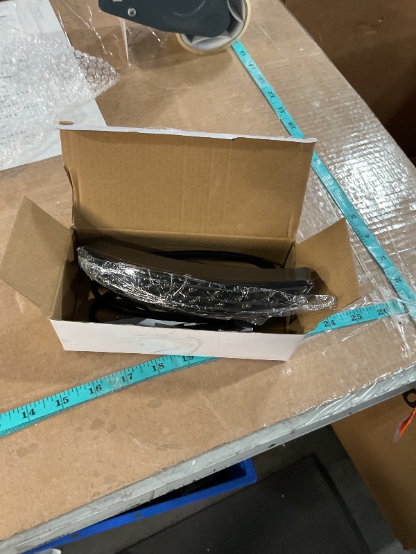 Photo 1 of Motorcycle Chopped Rear Fender Edge LED Brake License Plate Tail Light Stop Running Light Turn Signal Lamp for Harley Sportster XL883N 1200N XL1200V XL1200X