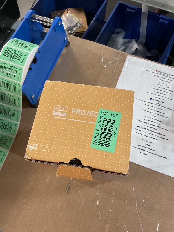 Photo 1 of Mini Portable Projector 4K WiFi 6 BT 5.2 Upgraded Portable Projector Full HD Supported for Phone /PC /TV /HDMI /PS5 /Laptop Auto Keystone Home Theater 180° Rotation [Built-in App]