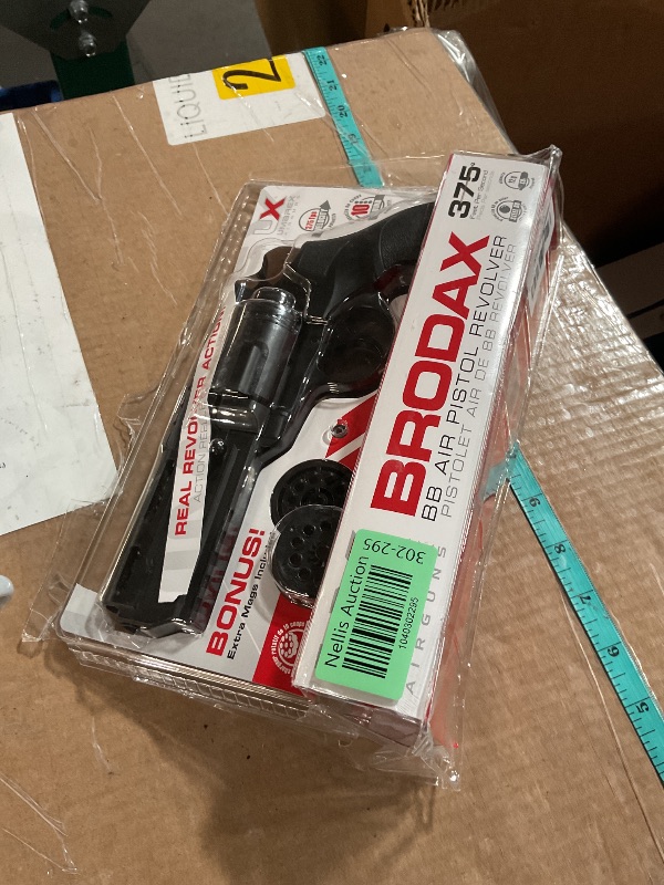 Photo 1 of Umarex 2252109 Brodax Air Pistol .177 BB , Black