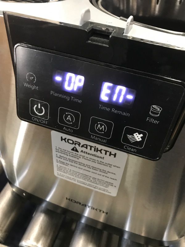 Photo 1 of 4L Electric Composter for Kitchen: Indoor Smart Quick Composting Machine with LED Timer Display, Odorless/Low-Noise Auto Garbage Disposal Home Countertop Compost Bin,Turn Waste into Natural Fertilizer
