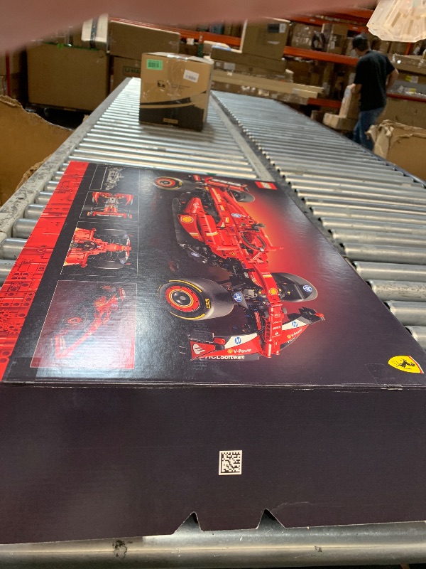 Photo 1 of LEGO Technic Ferrari SF-24 F1 Model Car Kit - Building Set for Adults, Ages 18+ with Realistic Features - Ferrari F1 DIY Craft for Display - Gift Idea for F1 Fans - 42207