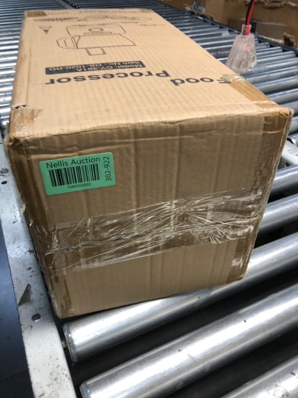 Photo 1 of Homtone Food Processor 16 Cup, Vegetable Chopper Electric, Food Processors for Shredding, Slicing, Doughing and Chopping, 6 Blades 8 Functions for Home Use, 2 Speed & Pulse Speed, 600W, Red