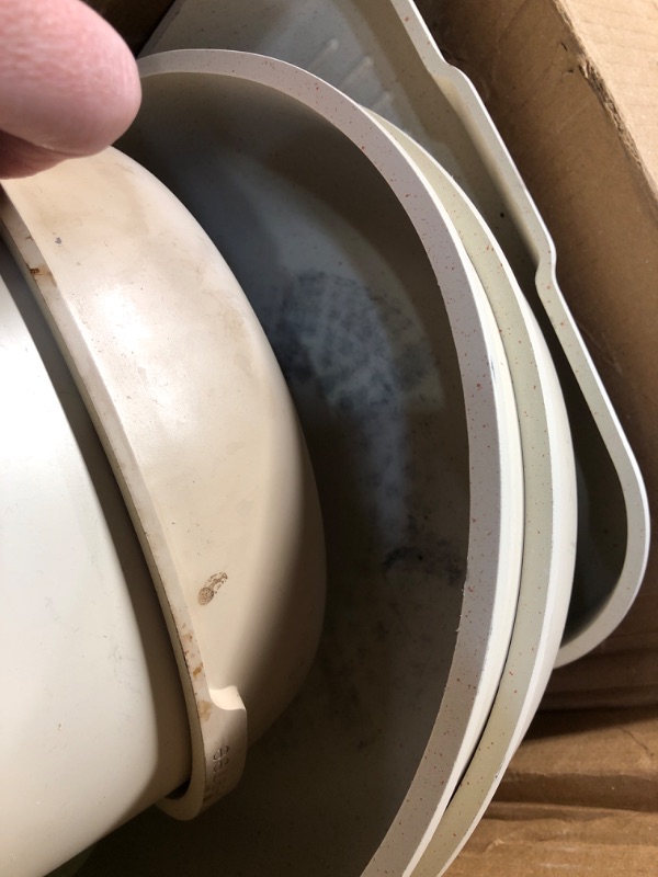 Photo 1 of (see all images)(used)(missing pieces)JEETEE Pots and Pans Set Non Stick 25pcs, Cookware Set with Removable Handle