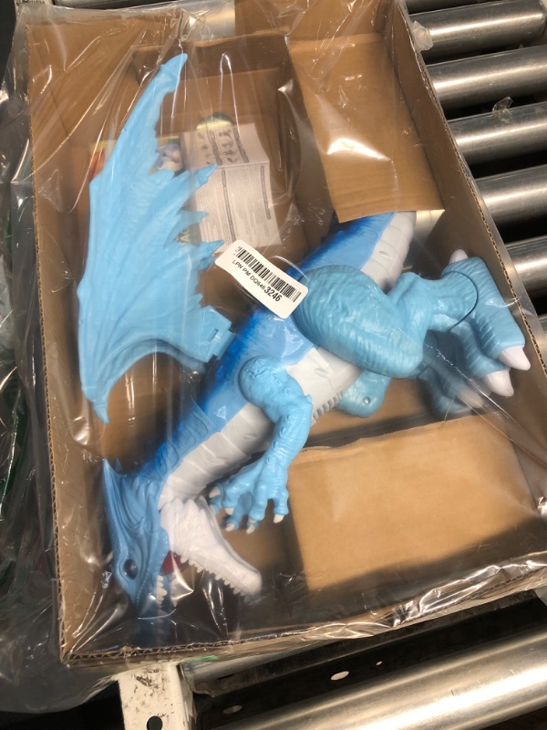 Photo 1 of Robo Alive Ferocious Roaring Dragon Battery-Powered Robotic Toy by Zuru (Blue)