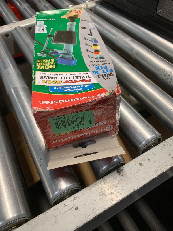 Photo 1 of Fluidmaster 400H-002 Performax Universal Toilet Fill Valve High Performance Tank and Bowl Water Control, 1-Pack, Multicolor