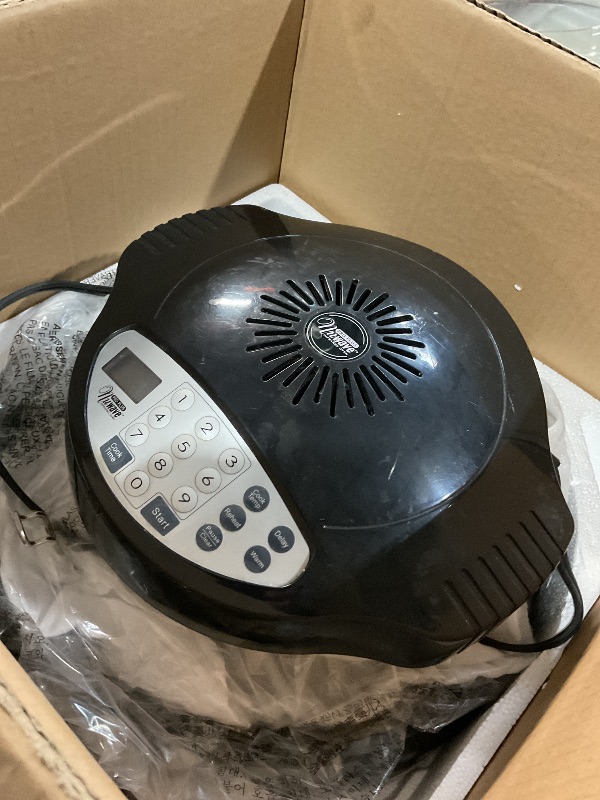 Photo 1 of (Used)(damaged) Nuwave Oven Pro Plus Air Fryer, Infra-Red Countertop, 2025 Advanced Convection, No Defrosting or Preheating, Cook Fresh or Frozen, Durable Power Dome, 100 Presets & 50 Memory, PFAS Free, Black
