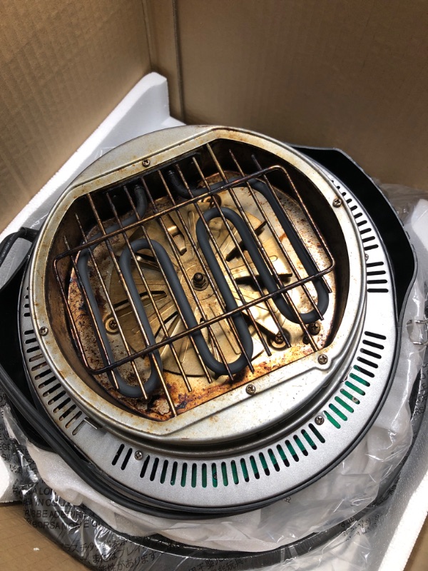 Photo 1 of (Used)(damaged) Nuwave Oven Pro Plus Air Fryer, Infra-Red Countertop, 2025 Advanced Convection, No Defrosting or Preheating, Cook Fresh or Frozen, Durable Power Dome, 100 Presets & 50 Memory, PFAS Free, Black