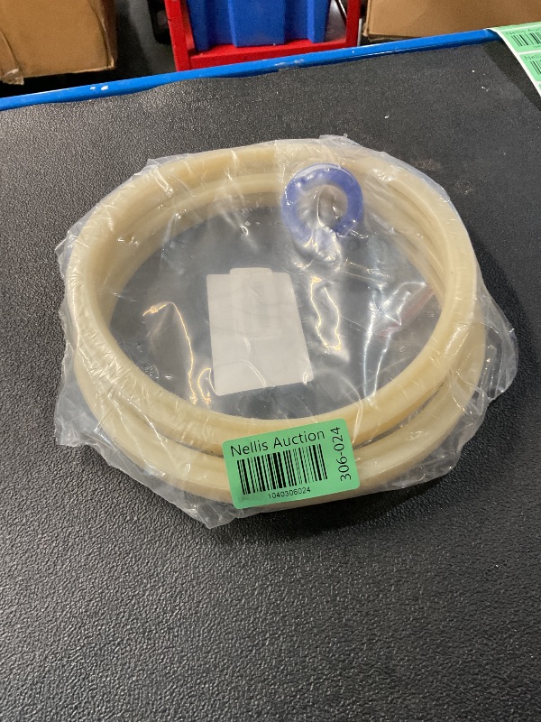 Photo 1 of (1 Set) 8 3/8" Pool Light Lens Gasket and Stainless Pilot Screw - Exact Replacements for Pentair 79101600Z and 79104800 - Compatible with Pentair IntelliBrite, AmerLite, and SAM Amerlite Lights