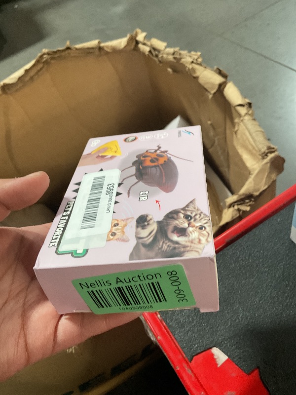 Photo 1 of Tipmant Mini RC Cockroach Toy Remote Control Roach Insect Realistic Simulation Electric Electronic Animal for Pets Cat Dogs Toddler Kids Birthday Gifts