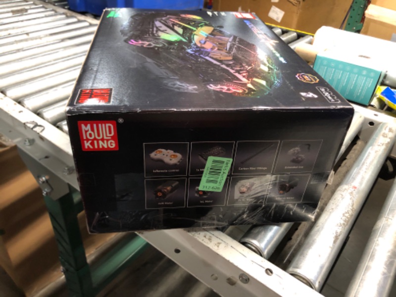 Photo 1 of Mould King 13163 MOC Sports Car Building Kits, Remote/APP Control 4688 Pieces Super Car Model Block Sets, Collectible Set for Adults, Boy Toys for Christmas and Birthday Gifts