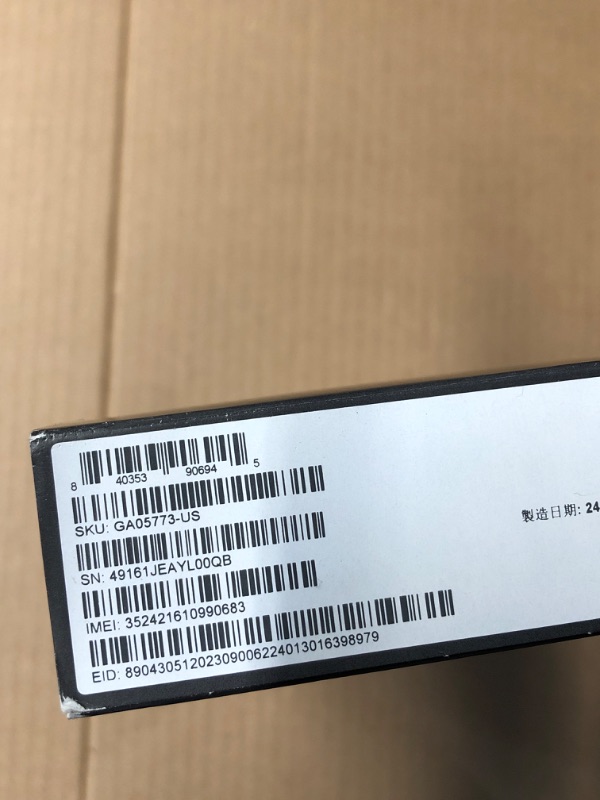 Photo 1 of ***FACTORY SEALED***
Google Pixel Watch 3 (45mm) Latest Model - Android Smartwatch, Heart Rate Tracking, Fitbit Advanced Running, Fitness Insights, 24-Hour Battery - Matte Black Aluminum Case - Obsidian Band - LTE