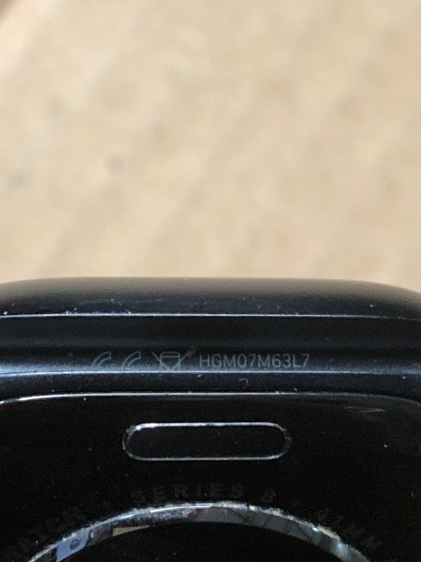 Photo 1 of Apple Watch Series 8 (GPS, 41MM) - Midnight Aluminum Case with Midnight Sport Band S/M (Renewed Premium)