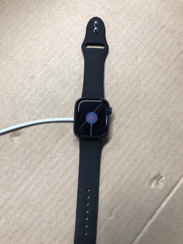 Photo 1 of Apple Watch Series 8 (GPS, 41MM) - Midnight Aluminum Case with Midnight Sport Band S/M (Renewed Premium)