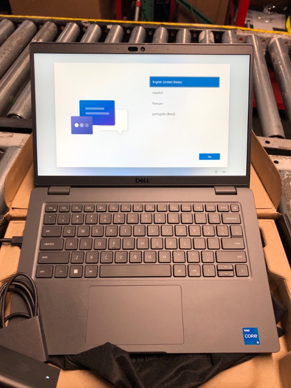 Photo 1 of (tech issues, for parts) Dell Latitude 3440 14" Touchscreen Notebook - Full HD - 1920 x 1080 - Intel Core i5 13th Gen i5-1335U Deca-core (10 Core) - 16 GB Total RAM - 256 GB SSD - Soft Charcoal