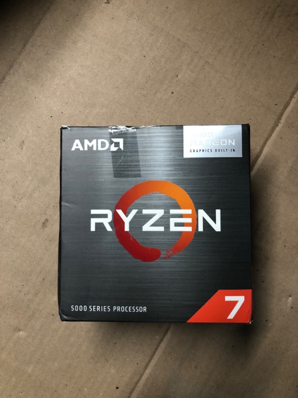 Photo 1 of AMD Ryzen™ 7 5700G 8-Core, 16-Thread Desktop Processor with Radeon™ Graphics
