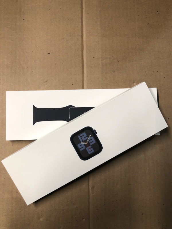 Photo 1 of Apple Watch SE (2nd Gen) [GPS + Cellular 40mm] Smartwatch with Midnight Aluminum Case with Midnight Sport Band S/M. Fitness and Sleep Trackers, Crash Detection, Heart Rate Monitor, Retina Display