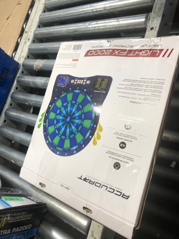 Photo 1 of Accudart Light FX 2000 Electronic Dartboard with Vibrant LED Light Displays