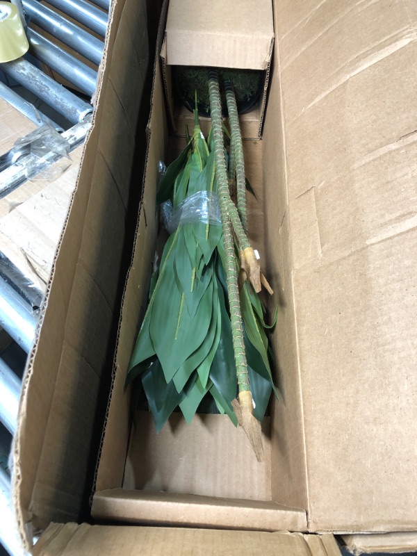 Photo 1 of (FAIR) Nearly Natural 48" Dracaena Silk Plant (Real Touch) Green