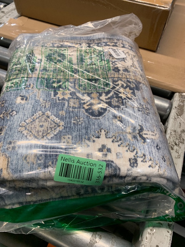 Photo 1 of Dripex Vintage Runner Rug-2x8 Washable Distressed Hallway Runner Oriental Medallion Carpet Non-Slip Stain-Resistant Kitchen Mat Foldable Thin Accent Rug for Entrance Living Room Bedroom