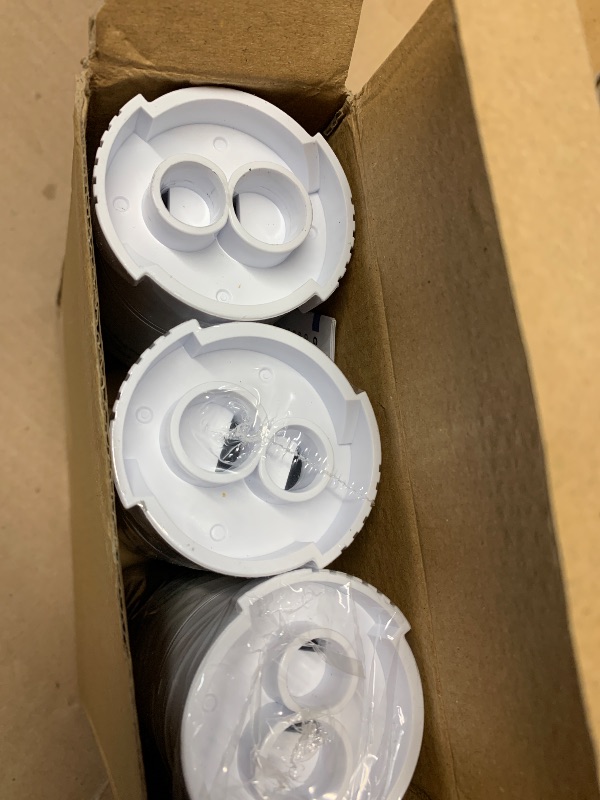 Photo 1 of * 2 ARE SEALED!* GLACIER FRESH Water Filter Compatible with XWFE (Built-in CHIP), Replacement for GE XWFE, XWF Refrigerator Water Filter NSF/ANSI 42 Certification Pack of 3