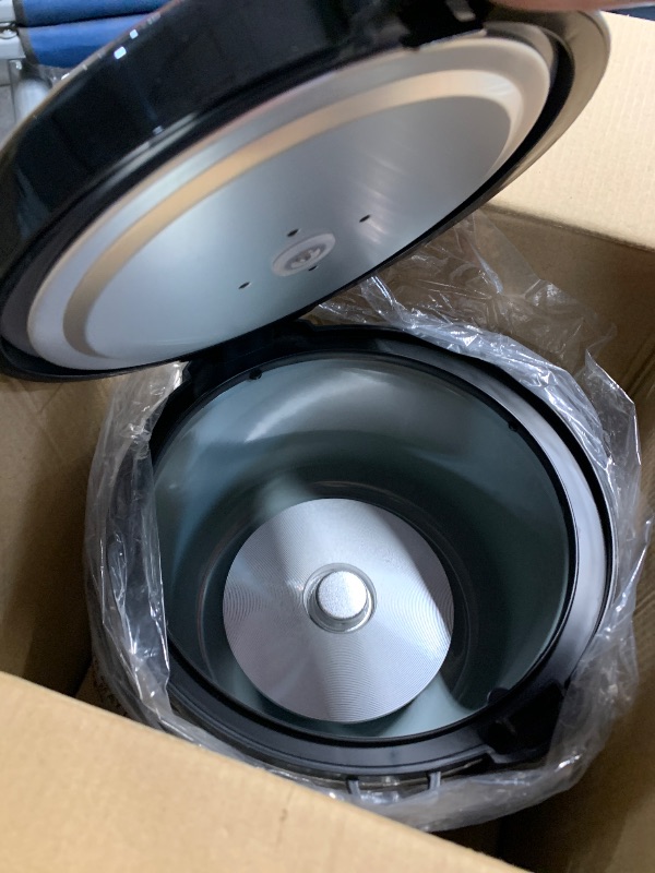 Photo 1 of AROMA Digital Rice Cooker, 4-Cup (Uncooked) / 8-Cup (Cooked), Steamer, Grain Cooker, Multicooker, 2 Qt, Stainless Steel Exterior, ARC-914SBD