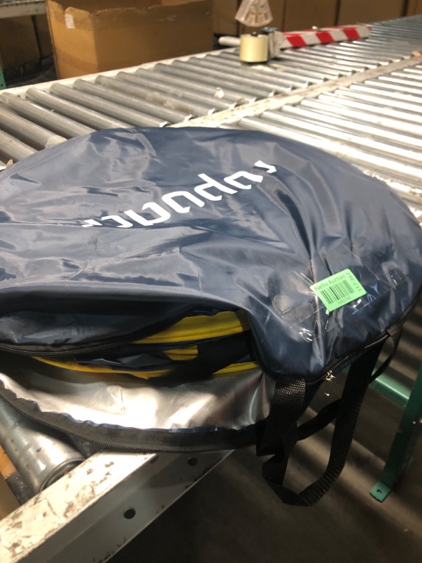 Photo 1 of ***(MAJOR DAMAGE/ SEE NOTES)***
ROPODA Pop Up Tent 83inches x 48inches x 48inches Shower Tent, Upgrade Privacy Tent, Porta-Potty Tent Changing Tent Includes 1 Removable Bottom,8 Stakes,1Removable Rain Cover,1 Carrying Bag