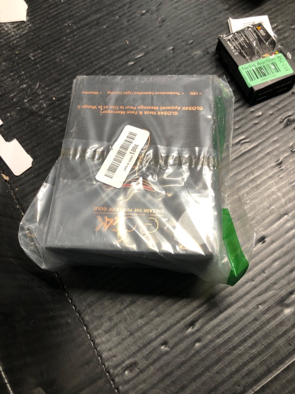 Photo 1 of ** USED, MISSING CHARGING CORD**
GLO24K Red Light Beauty Device for Face and Neck. Based on Triple Action L E D, Thermal, and Vibration Technologies.
