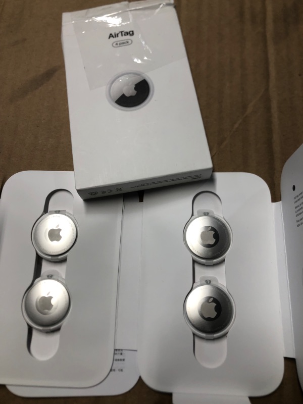 Photo 1 of Apple AirTag 4 Pack