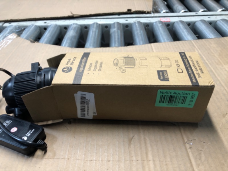 Photo 1 of ***(missing parts)***
AquaMiracle Aquarium Filter for Green Water, U - V Fish Tank Filter with Timer (4/8/12/24 Hrs), Dual Mode (Aeration/Rainfall) Fish Filter for 10-40 Gallon Tanks, Flow Rate and Direction Adjustable