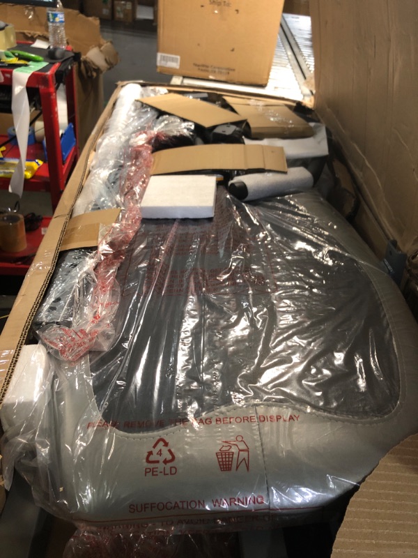 Photo 1 of INNOVA HEALTH AND FITNESS ITX9600 Heavy Duty Inversion Table, Standard Ankle Holding System, 300 lb Weight Capacity,Grey/Black