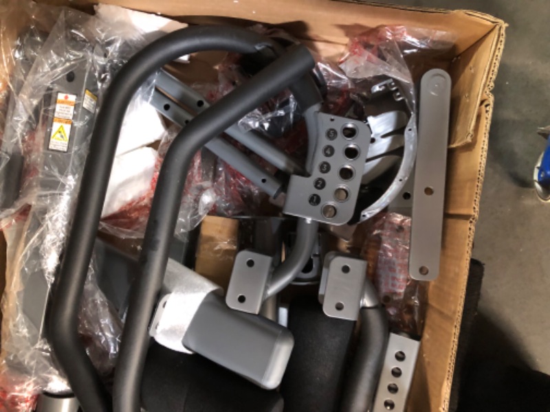 Photo 1 of INNOVA HEALTH AND FITNESS ITX9600 Heavy Duty Inversion Table, Standard Ankle Holding System, 300 lb Weight Capacity,Grey/Black