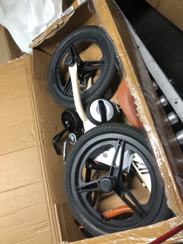 Photo 1 of ***INCOMPLETE - SEE COMMENTS***
VTZII Balance Bike 2 in 1 with Pedals Brake Training Wheels Kickstand Pneumatic tyre,for Kids 2-7 Years Old,Kids Bike (16 inch, White)