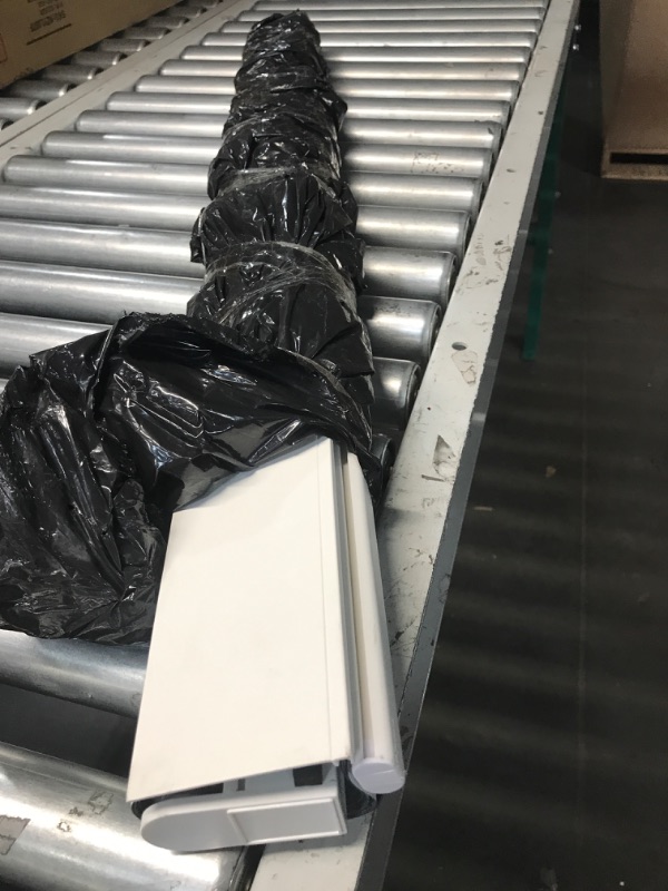 Photo 1 of Motorized Blinds with Remote, [Free Solar Panels] Cordless Smart Blinds with Valance Cover, Blackout Electric Blinds with Remote Control, Automatic Roller Shades for WindowsLight Gray 41" W x 72" H