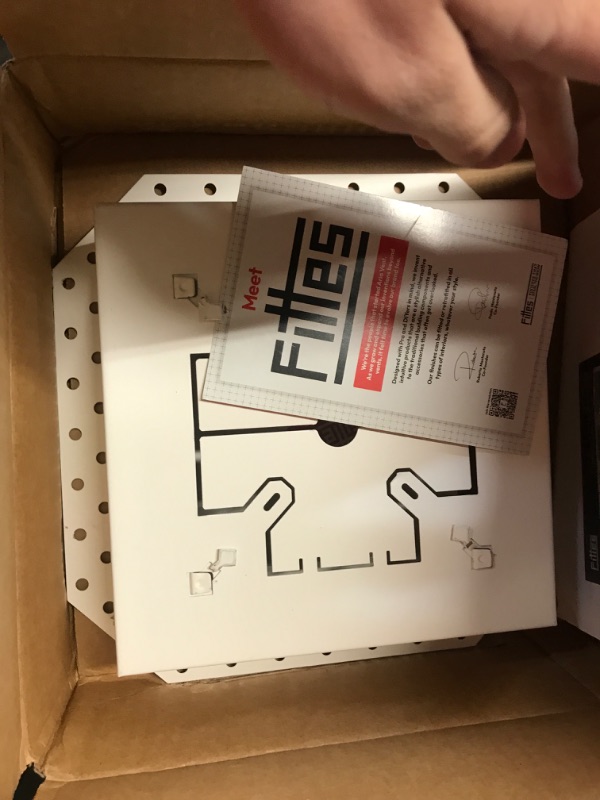 Photo 1 of (PARTS) **NON-REFUNDABLE** Flush Exhaust Mount [Luxe] - 14"x14" - Satin White
