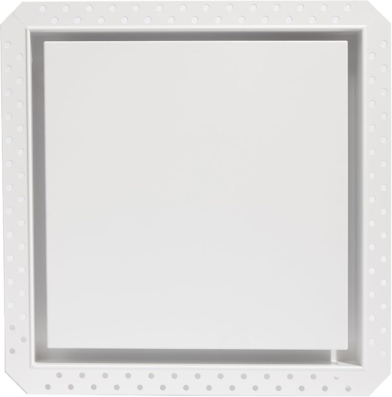 Photo 1 of (PARTS) **NON-REFUNDABLE** Flush Exhaust Mount [Luxe] - 14"x14" - Satin White

