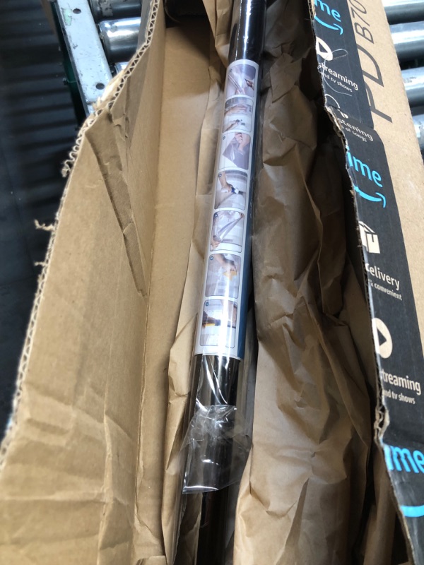 Photo 1 of rabbitgoo One Way Window Privacy Film Window Tint for Home, Reflective Mirror Sun Blocking Heat Control UV Protection See Out Not in Office Door Covering, Black Silver, 23.6 in X 6.5 Feet