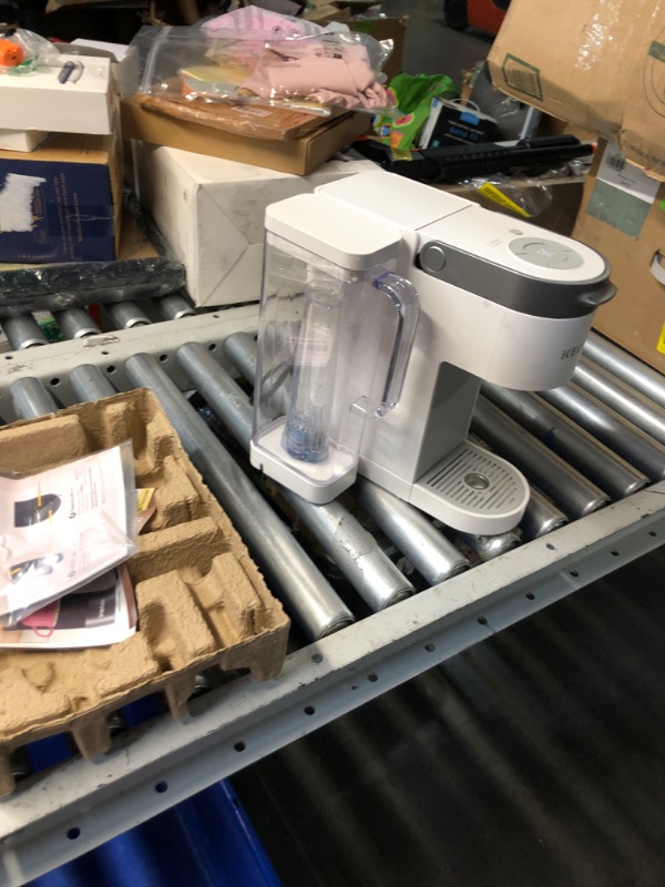 Photo 1 of ***USED - DIRTY - DOESN'T POWER ON***
Keurig K-Supreme Single Serve K-Cup Pod Coffee Maker, MultiStream Technology, 4 Brew Sizes, 66oz Dual-Position Removable Reservoir, White